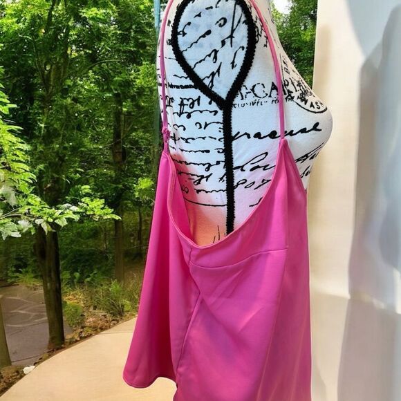 A new day Women’s Silky Cami Size XL NWT Hot Pink - Picture 3 of 9